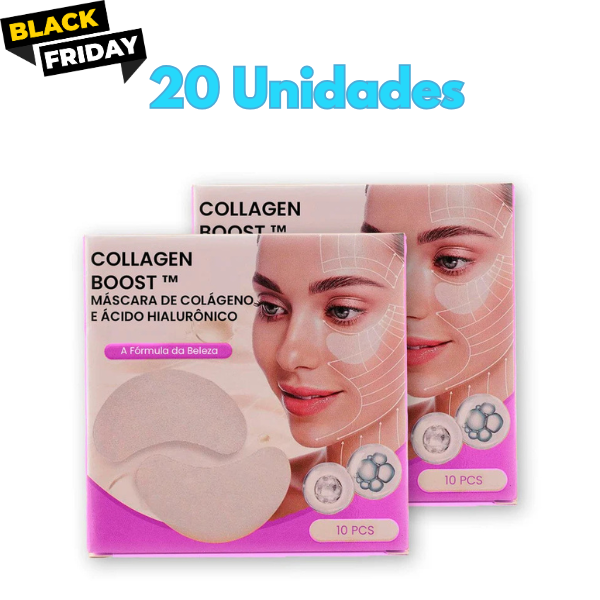 Collagen Boost™ - Colágeno + Ácido Hialurônico [ATIVOS DO BOTOX] - 20 unidades