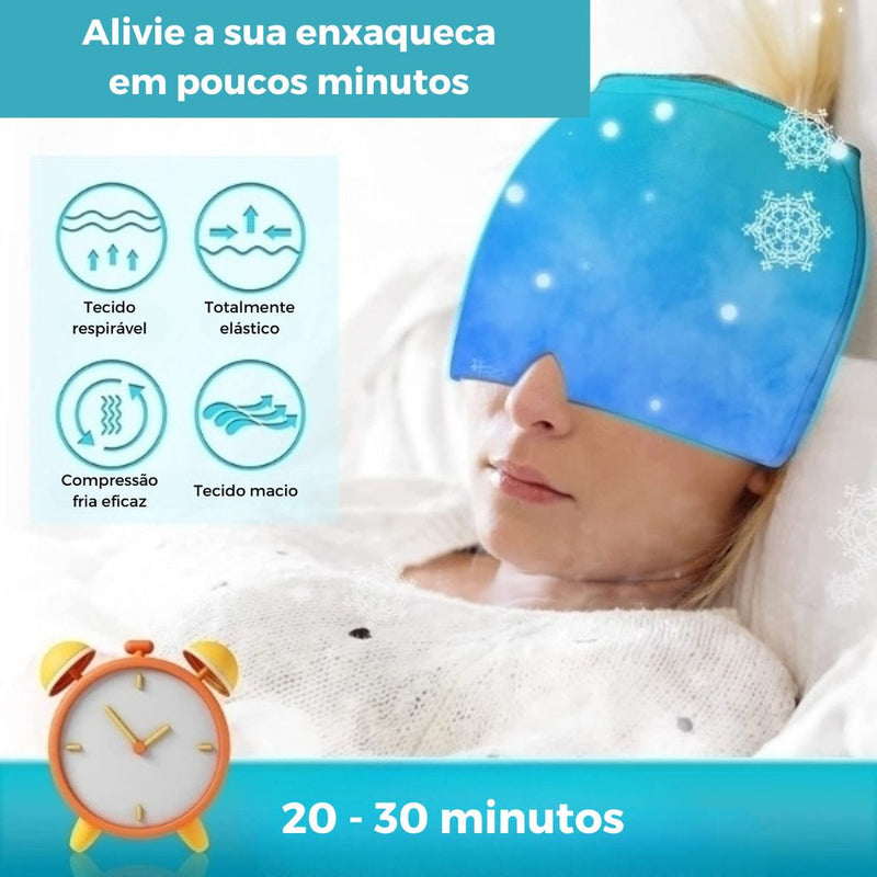 Touca Comfort - Alívio De Dores Cabeça E Enxaqueca