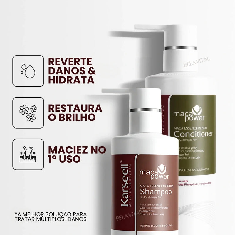 Kit Karseell - Shampoo e Condicionador: Cuidado Completo