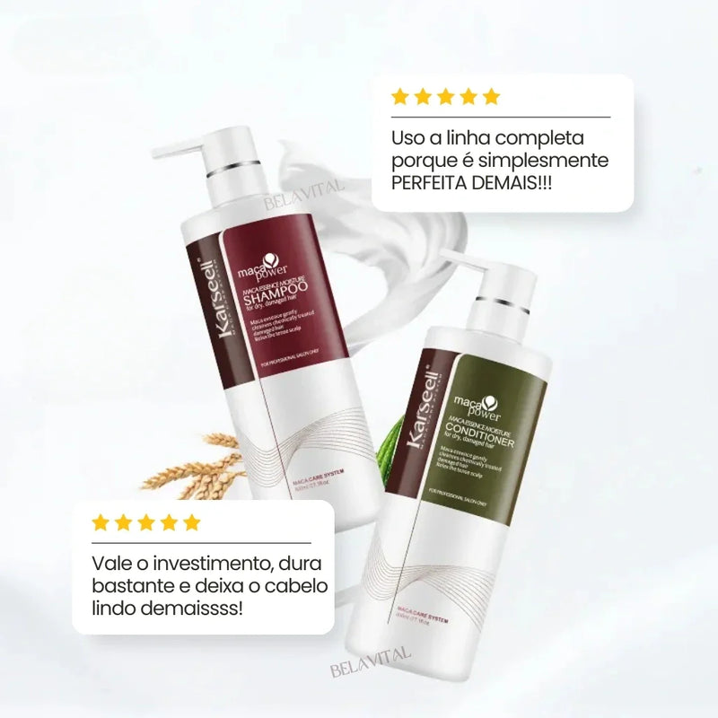 Kit Karseell - Shampoo e Condicionador: Cuidado Completo