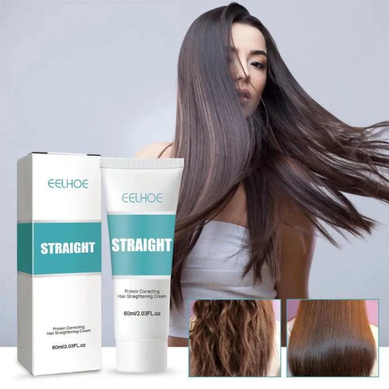 Máscara De Alisamento Instantâneo - Straight: Cabelos Lisos E Brilho Intensificado