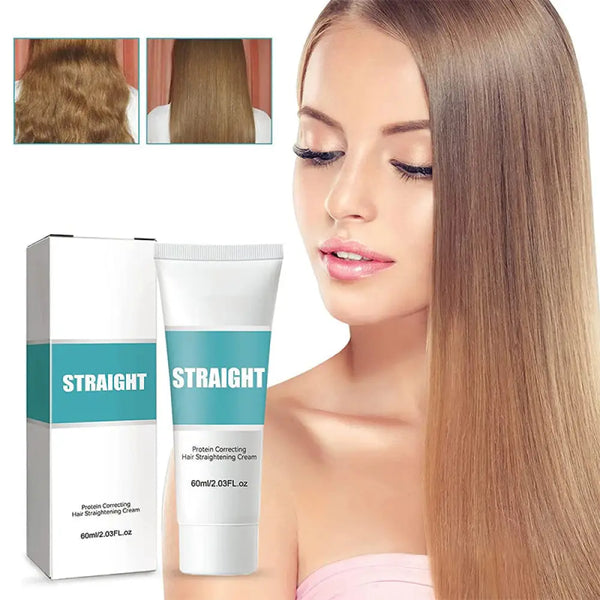 Máscara De Alisamento Instantâneo - Straight: Cabelos Lisos E Brilho Intensificado