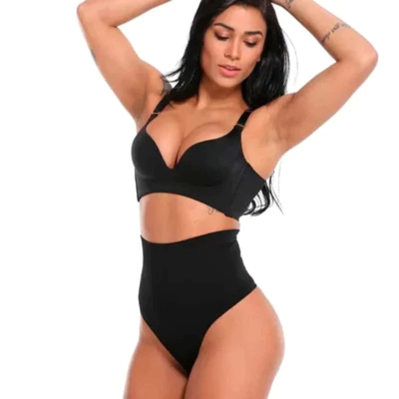 ShapeCharm® | Calcinha Modeladora Confortável Define Cintura e Comprime Abdômen [Compre 1 Leve 3]