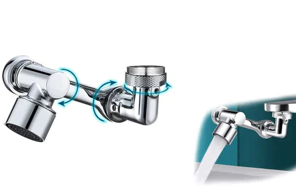 Torneira Rotativa 1080° - Economize até 40% de água