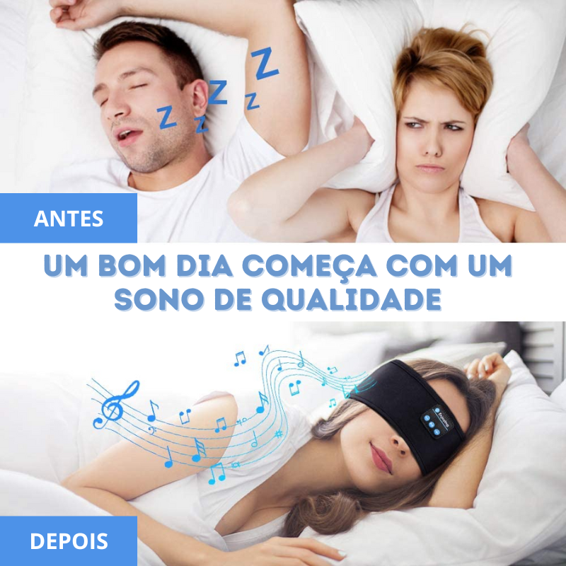 SleepBand - Faixa Inteligente com Fone de Ouvido Bluetooth