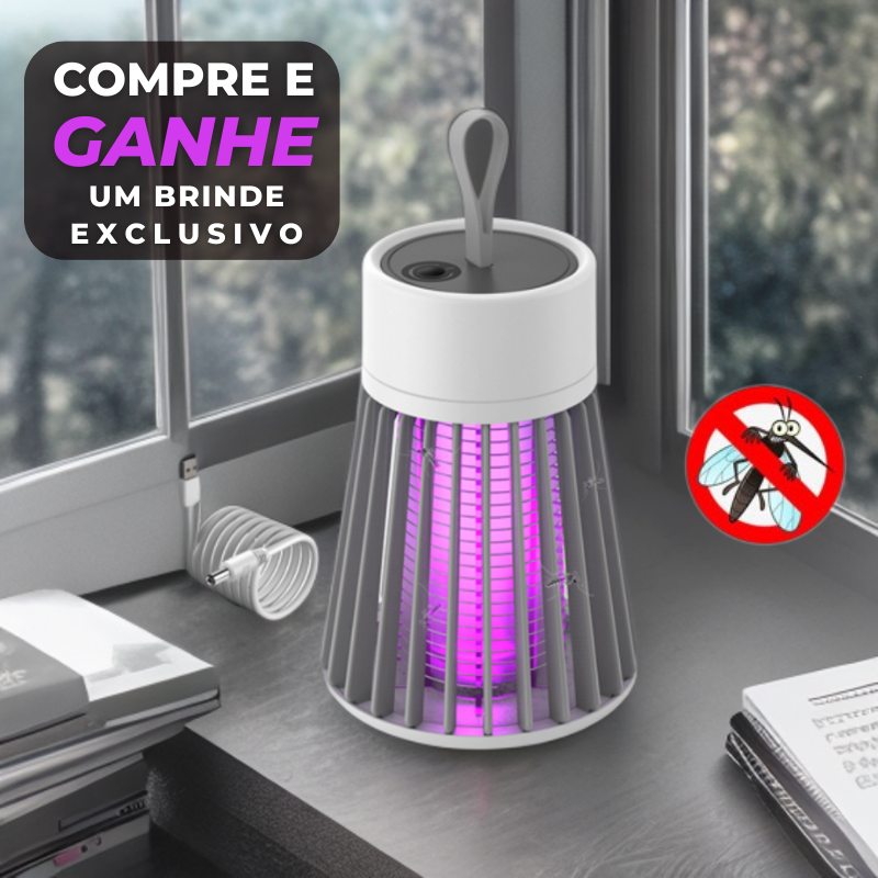 SafeZone® | Exterminador Ultravioleta de Insetos + Brinde Exclusivo