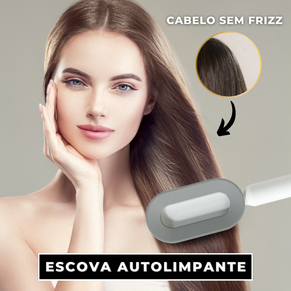 Hairbrush® | Escova de Cabelo Autolimpante: a solução para cabelos bonitos e livres de sujeira!