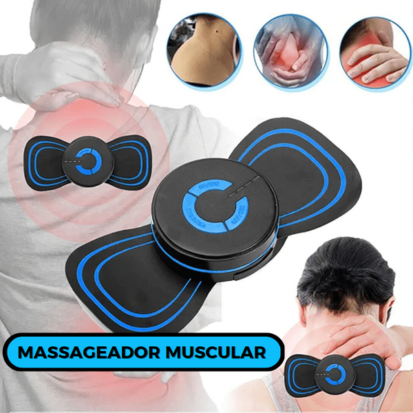 RelaxPower® | Massageador Muscular Elétrico + Brinde Exclusivo