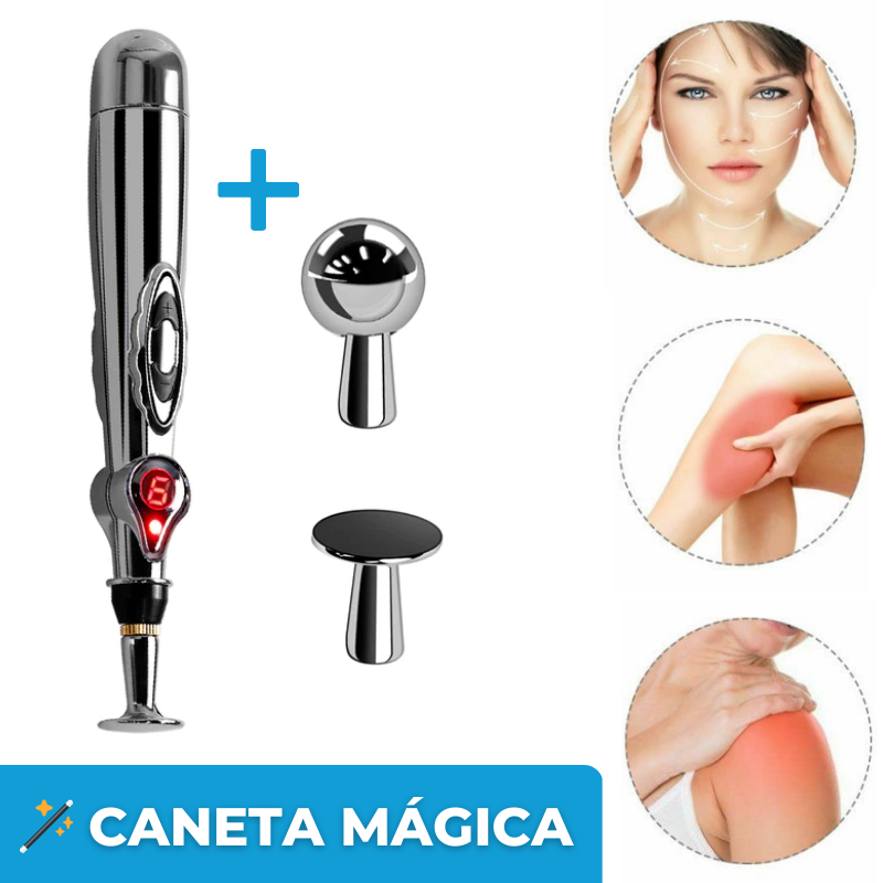 Caneta Mágica® | Caneta de Eletroacupuntura de Alta Tecnologia - Alívio da Dor sem Agulhas