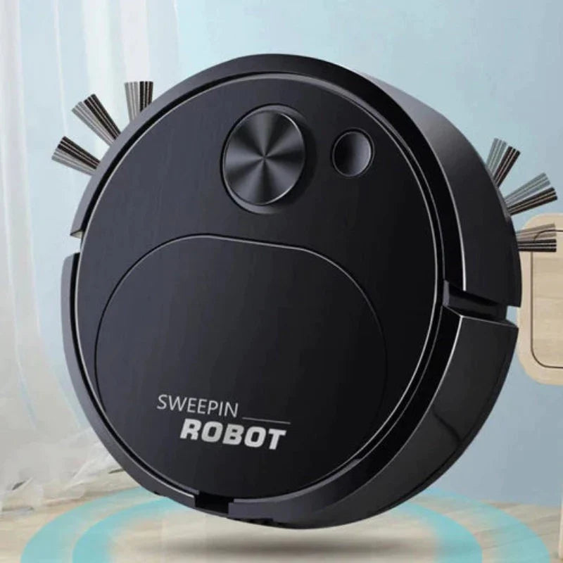 RoboVortex® | Robô Inteligente Multifuncional 5 em 1: Varre, Aspira e Passa Pano + Brinde Exclusivo!