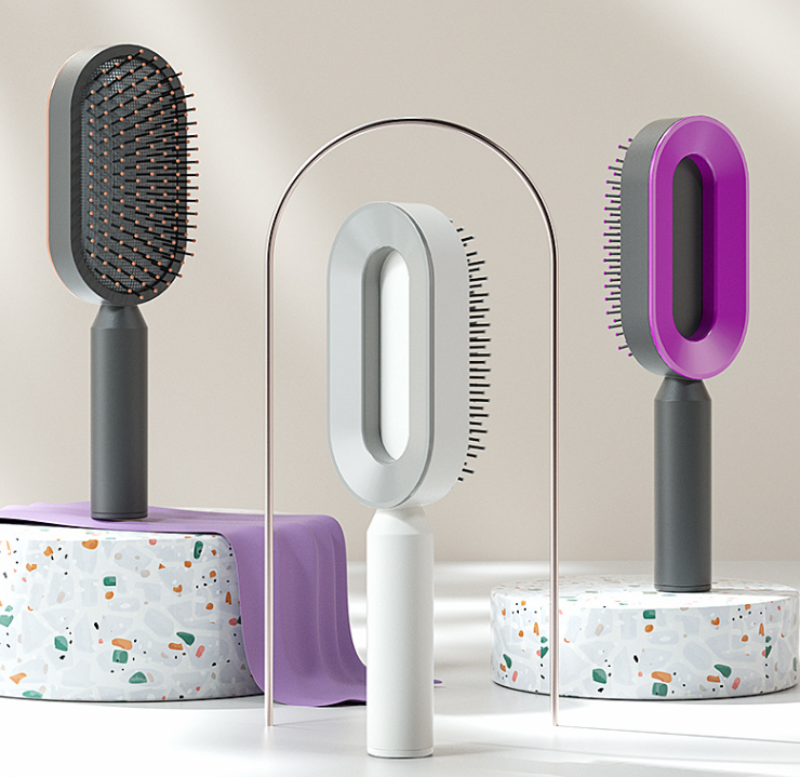 Hairbrush® | Escova de Cabelo Autolimpante: a solução para cabelos bonitos e livres de sujeira!