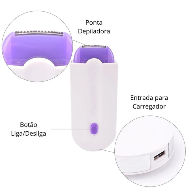 DepilZen® | Depilador Elétrico Unissex 2 em 1 + Brinde Surpresa