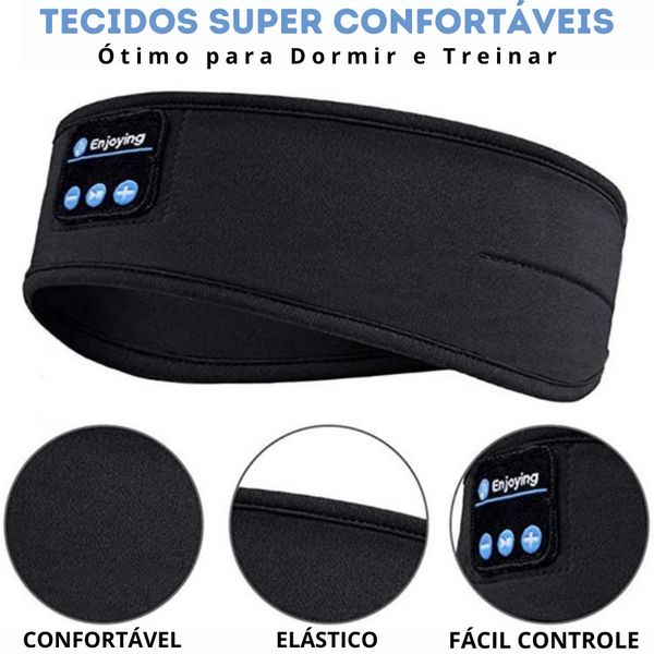 SleepBand - Faixa Inteligente com Fone de Ouvido Bluetooth