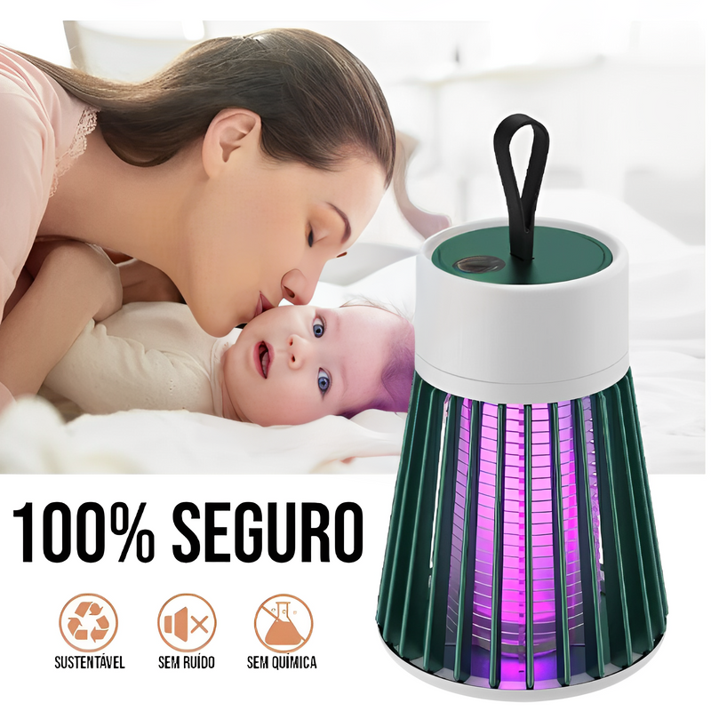 SafeZone® | Exterminador Ultravioleta de Insetos + Brinde Exclusivo