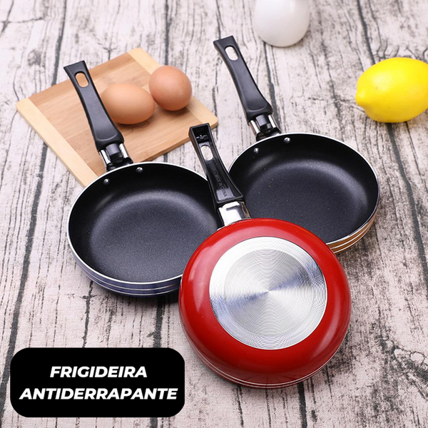 Frigideira Pan™ - Antiaderente - Ideal para tapioca, panquecas e omeletes