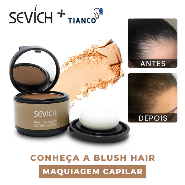 Blush Hair® | Maquiagem Capilar Mágica em Pó + Brinde Exclusivo [PROMOÇÃO LIMITADA]