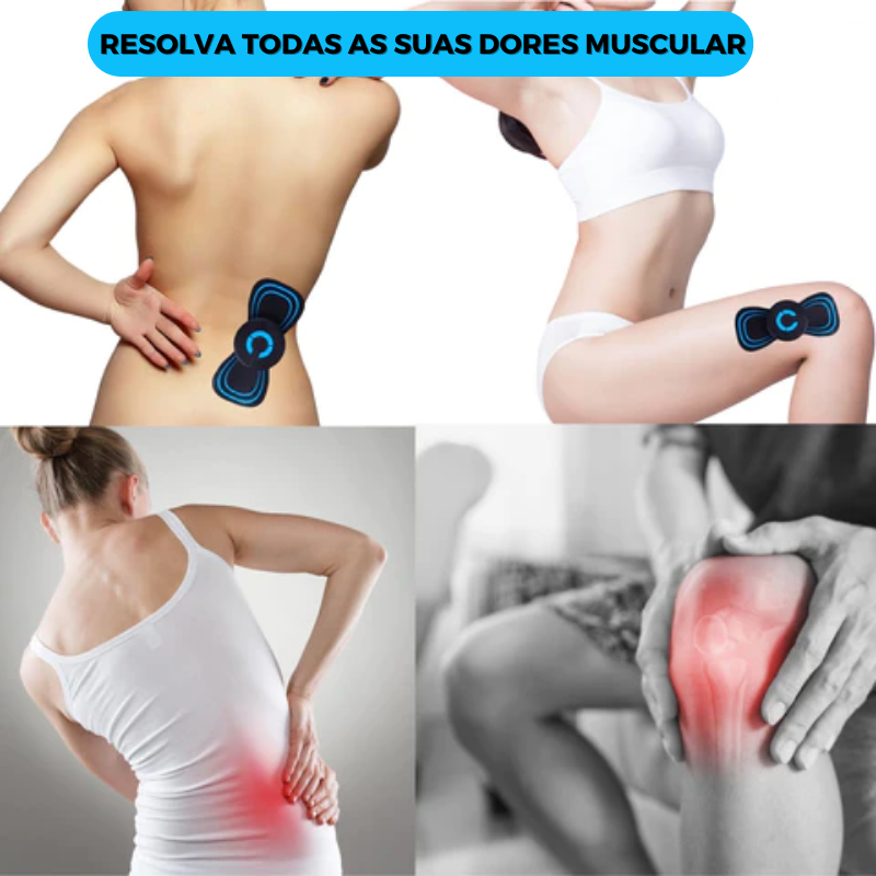 RelaxPower® | Massageador Muscular Elétrico + Brinde Exclusivo