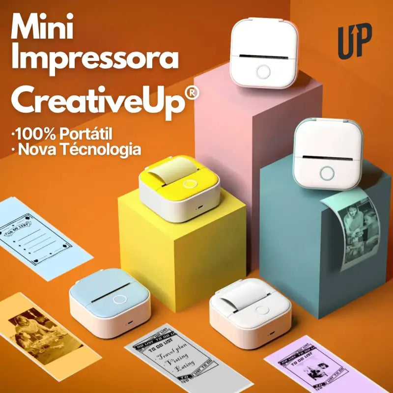 Mini Impressora Bluetooth CreativeUp®